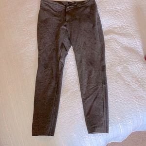 Banana Republic Stretch Skinny Dress Pants Charcoal Gray